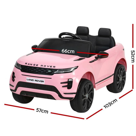 Pink Land Rover
