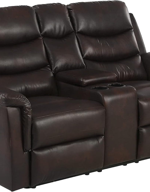 Load image into Gallery viewer, Italian Loveseat Sofa with Recliners
