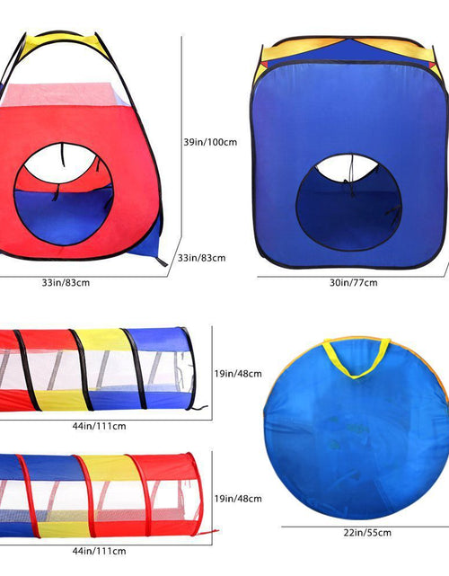 Load image into Gallery viewer, Kids Play House Indoor Outdoor Ocean Ball Pool Pit Game Tent
