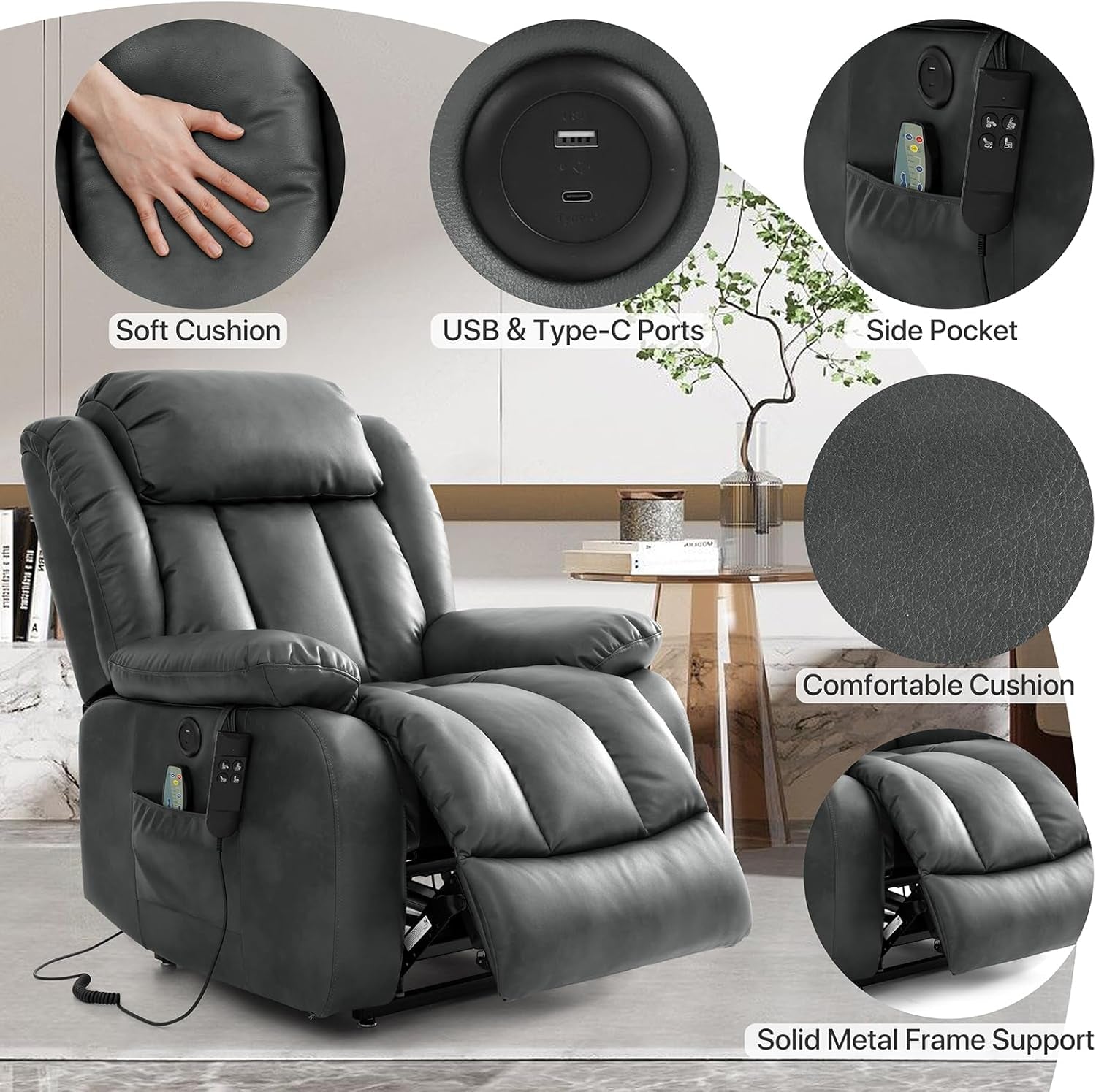 Luxury Power Lift Recliner