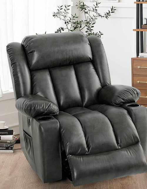 Load image into Gallery viewer, Electric Leather Chair Recline The Best
