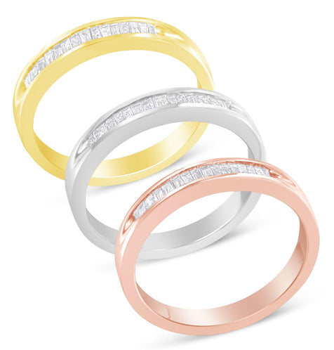 Arcadia 10K Diamond Band Ring