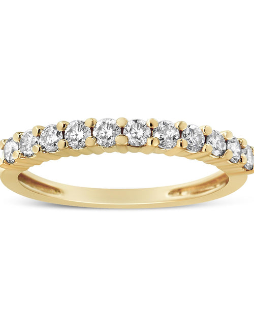 Load image into Gallery viewer, Arcadia 14K Yellow Gold Plated Diamond Prong Set
