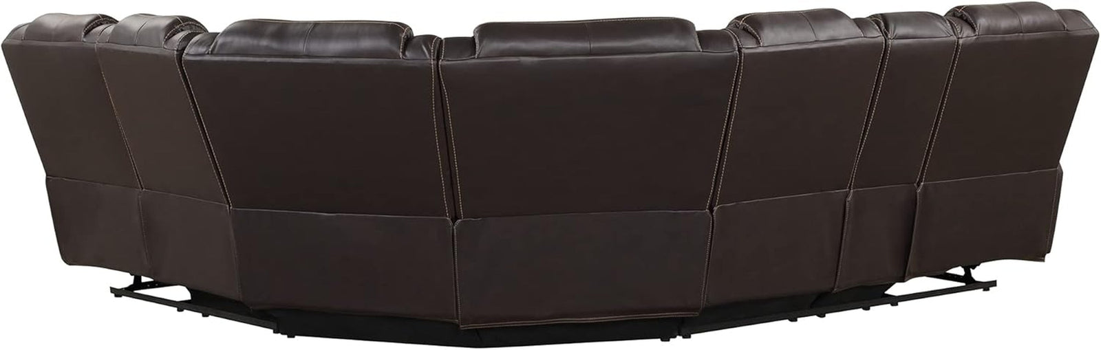 Arcadia Faux Leather Sectional Sofa