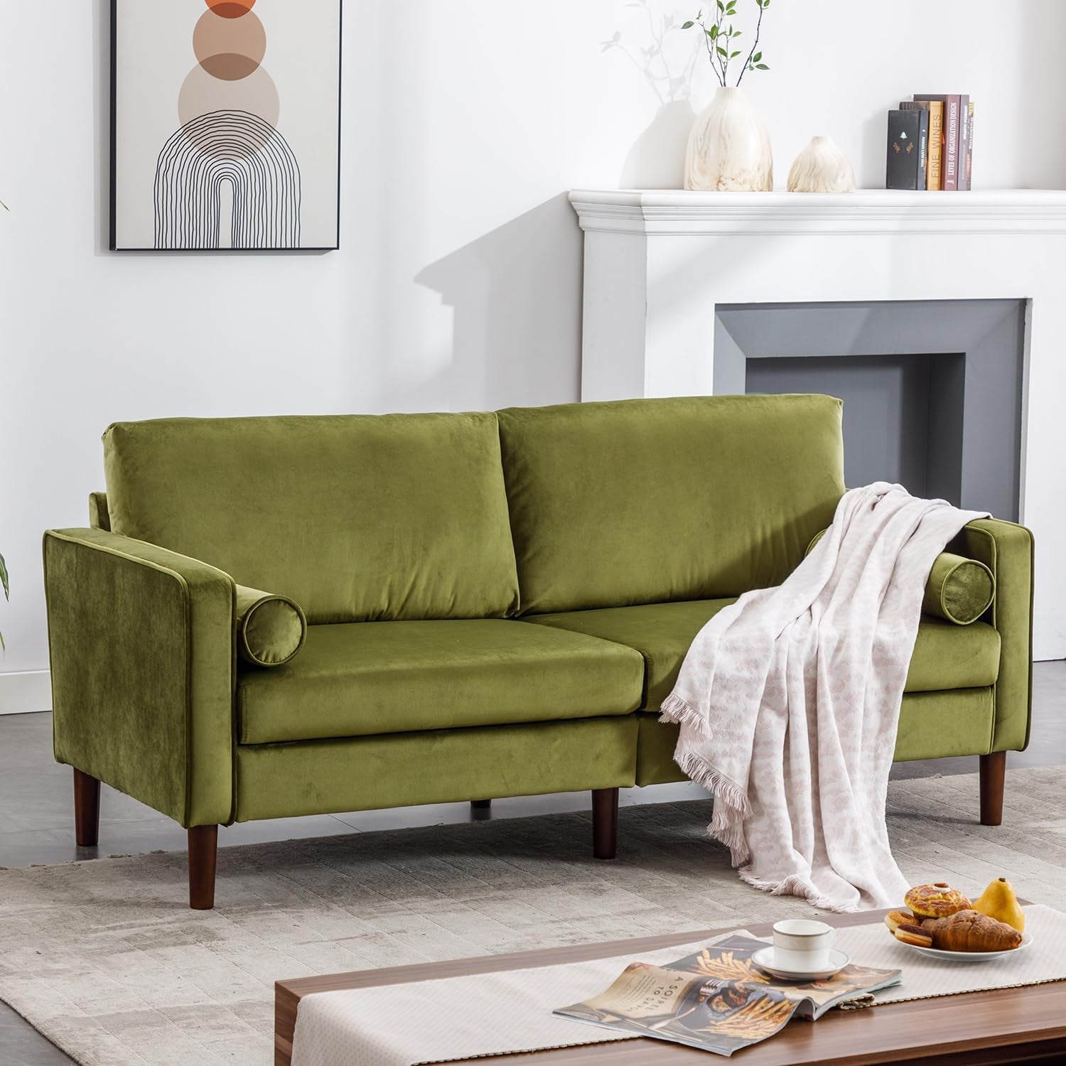 Milano Leather Loveseat