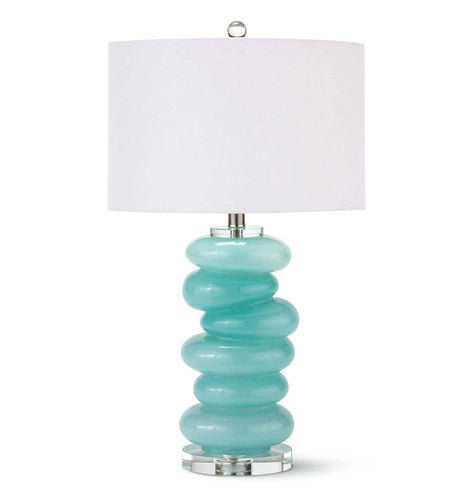 Serenity Imported Glass Table Lamp