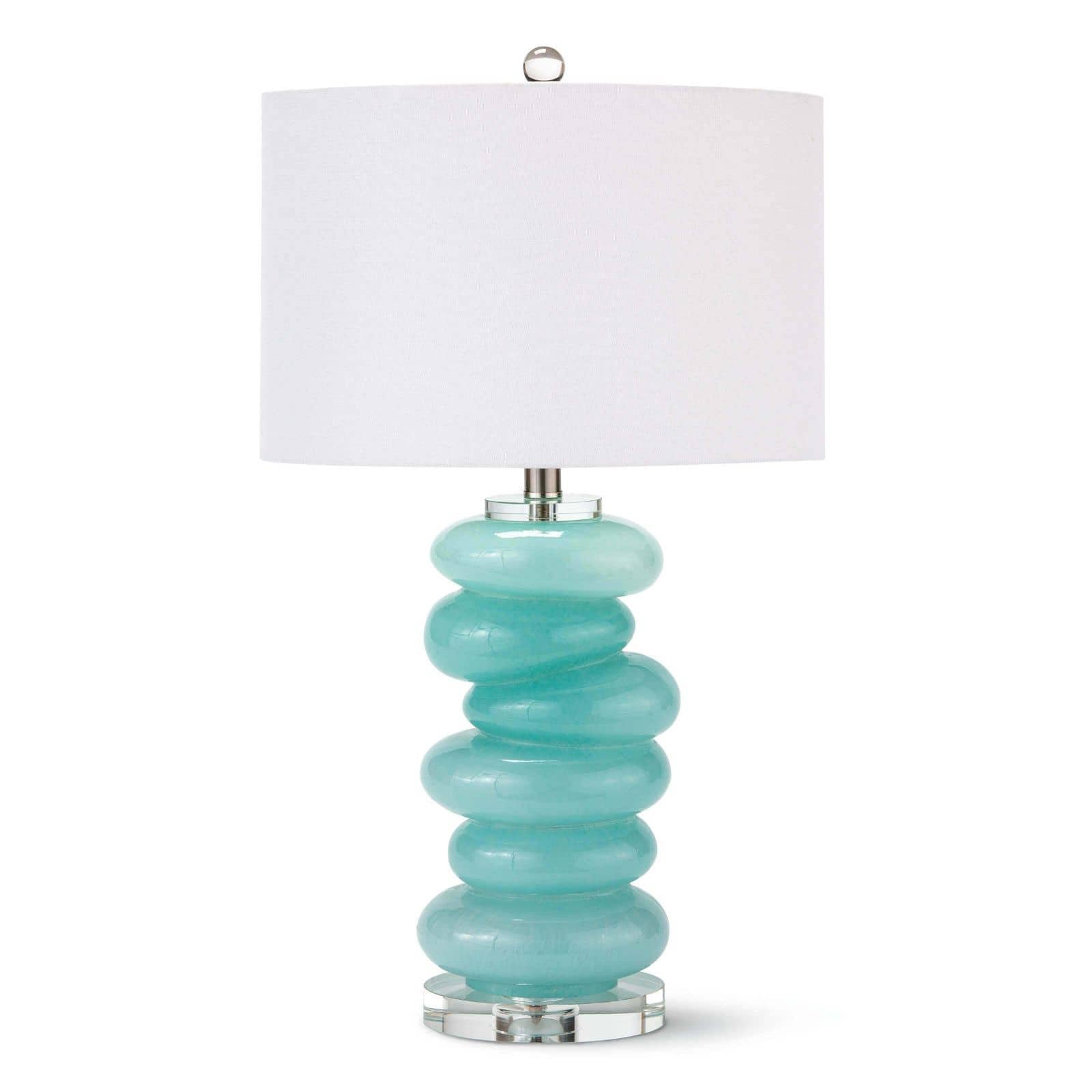 Serenity Imported Glass Table Lamp