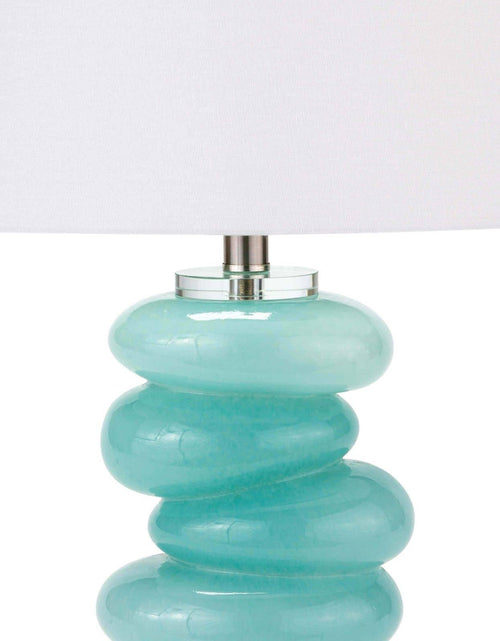 Load image into Gallery viewer, Serenity Imported Glass Table Lamp
