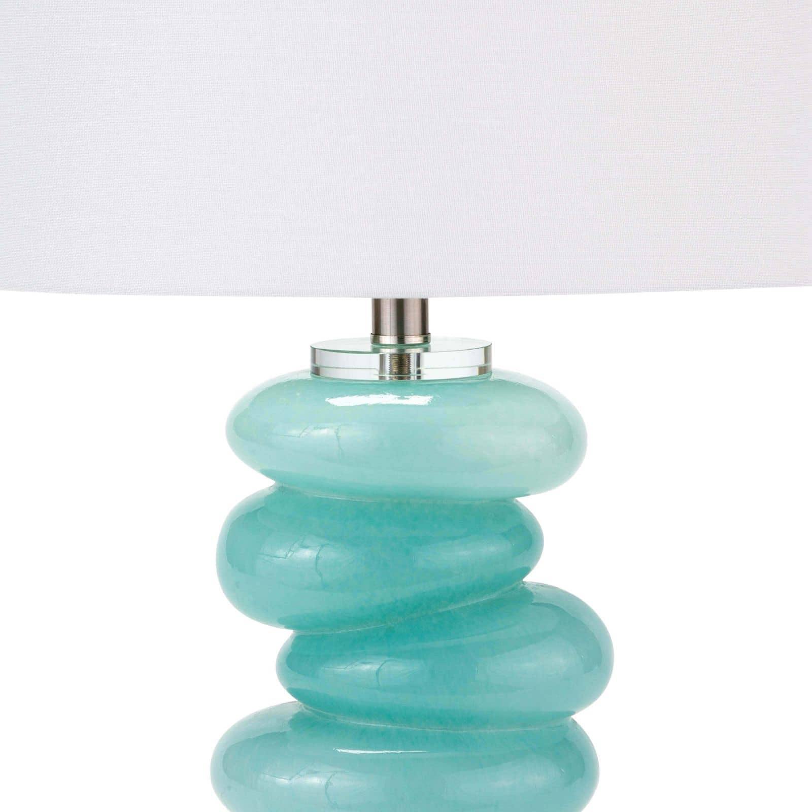 Serenity Imported Glass Table Lamp