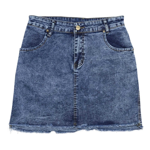 Arcadia Designer Mini Skirt Stone Washed