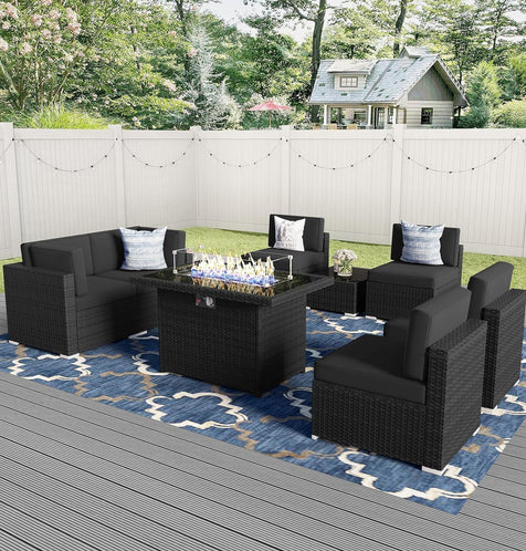 Arcadia Patio Furniture Set 8-Pieces