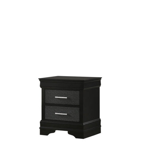 Elegant Two Drawer Night Stand
