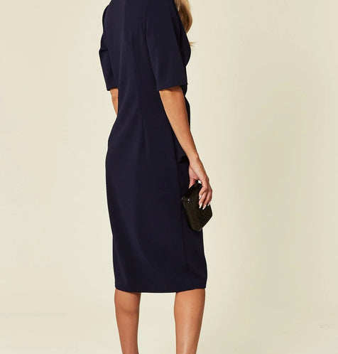 Arcadia Imported Wrap Blazer Dress