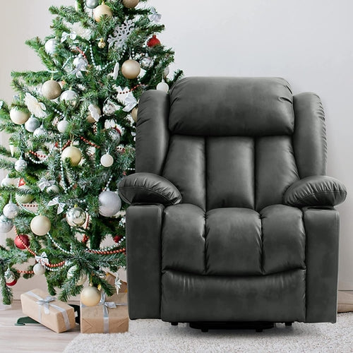 Load image into Gallery viewer, Electric Leather Chair Recline The Best
