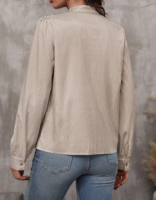 Load image into Gallery viewer, Imported Long Sleeve Blouse Many Colors
