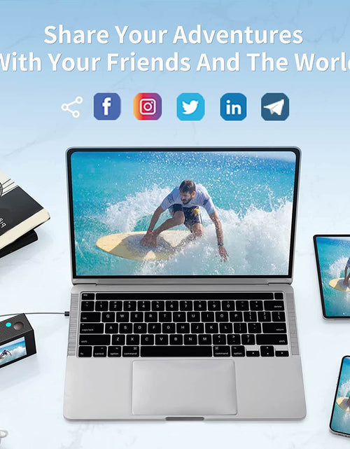 Load image into Gallery viewer, 4K Waterproof All Digital UHD WiFi Camera + RF Remote And Accessories
