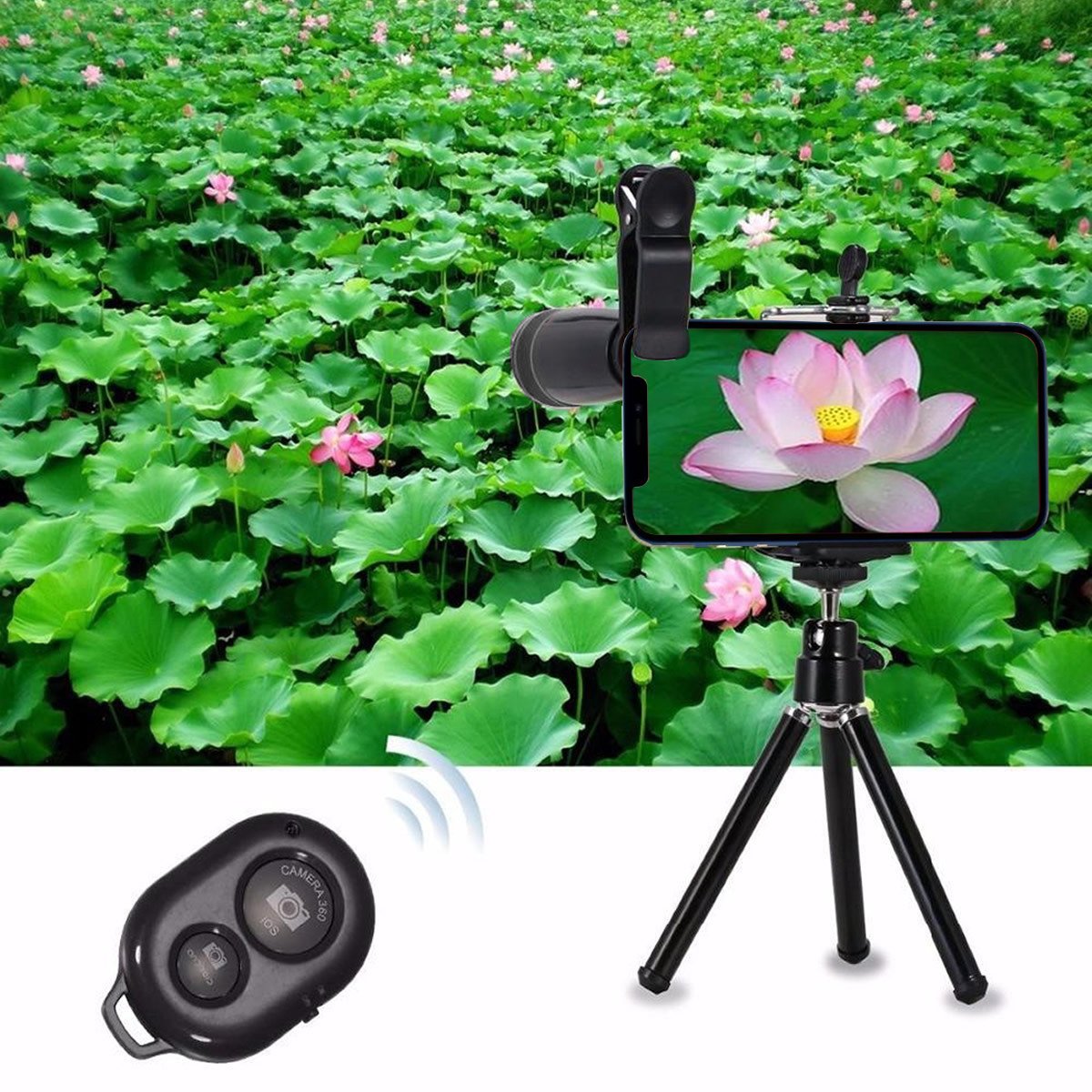 11 in 1 Smartphone Photography Selfie Bundle Camera Lens Kit