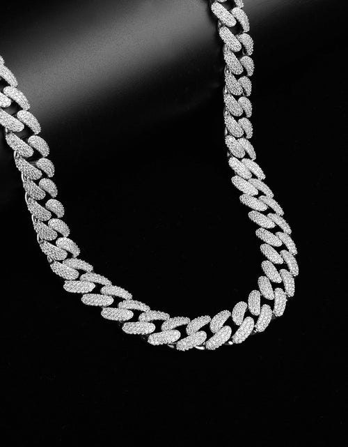 Load image into Gallery viewer, Arcadia 12MM 925 MOISSANITE CUBAN CHAIN
