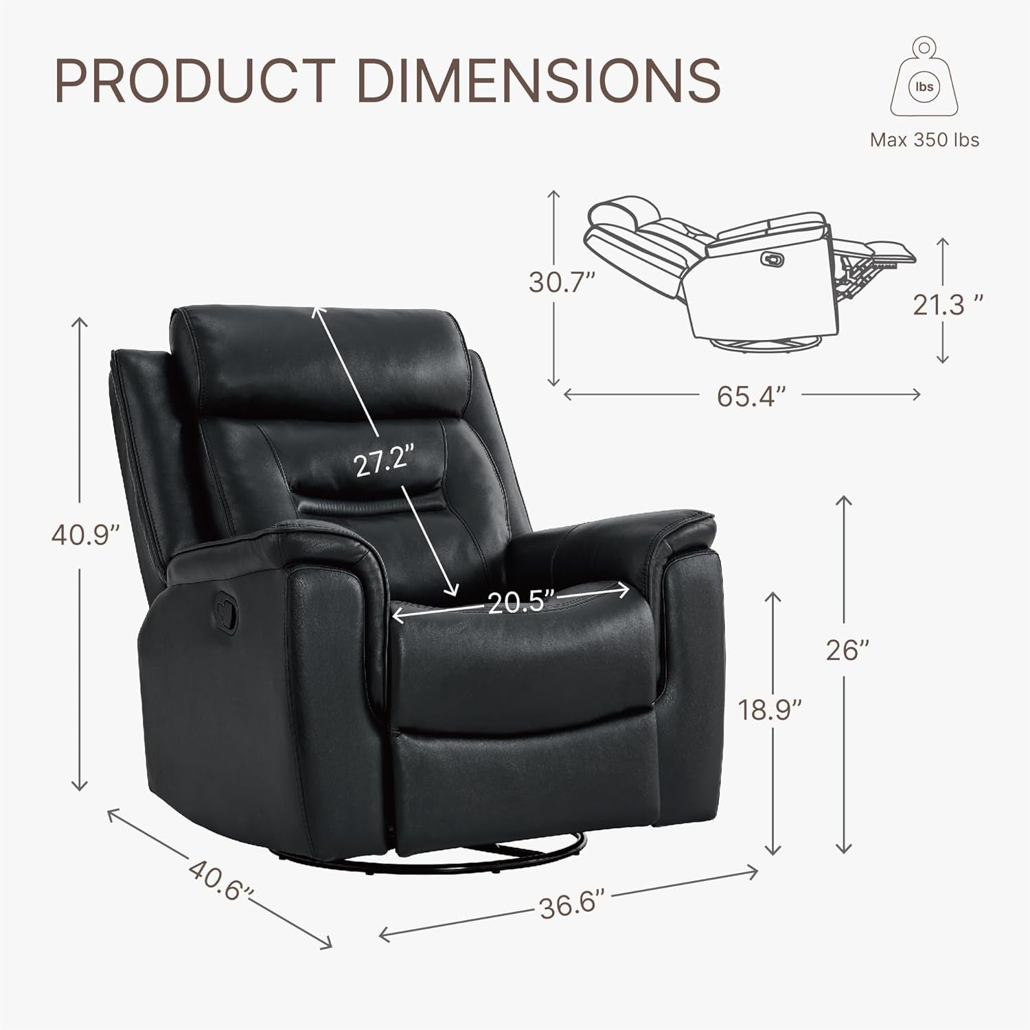 Leather Recliner Chair