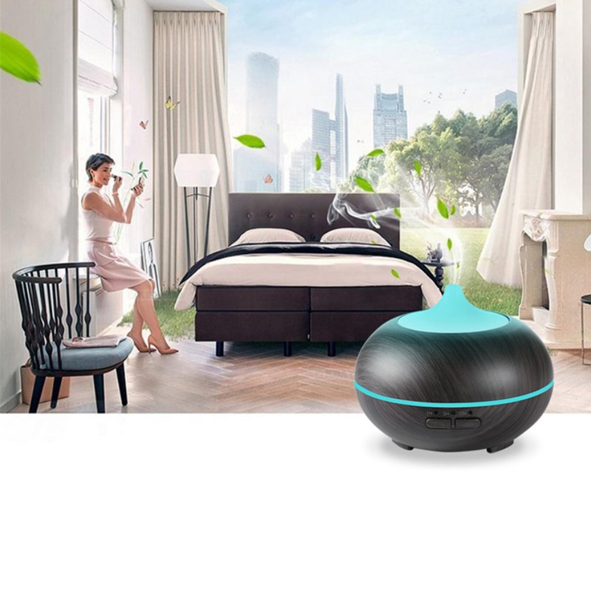 Misty Oil Humidifier Natural With Easy