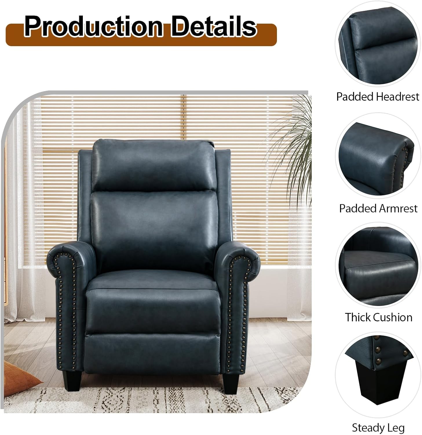 Leather Recliners 2 Chairs