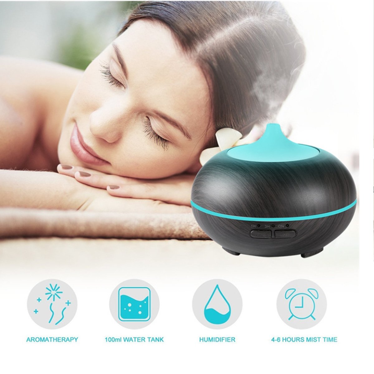 Misty Oil Humidifier Natural With Easy