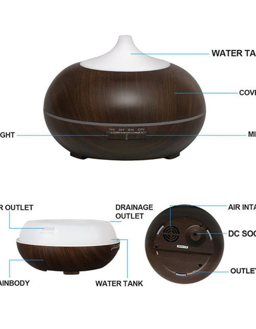 Load image into Gallery viewer, Misty Oil Humidifier Natural With Easy
