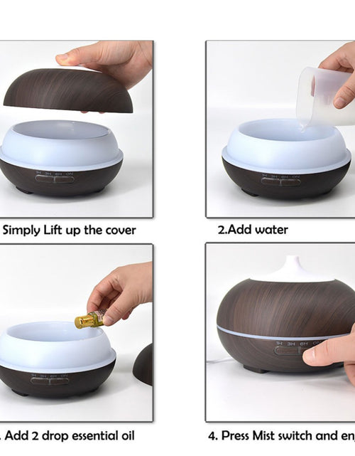 Load image into Gallery viewer, Misty Oil Humidifier Natural With Easy
