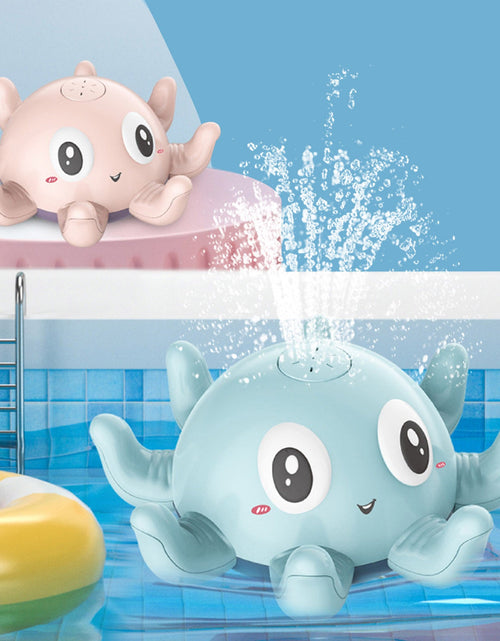Load image into Gallery viewer, Happy Automatic Water Spray Bath Toy
