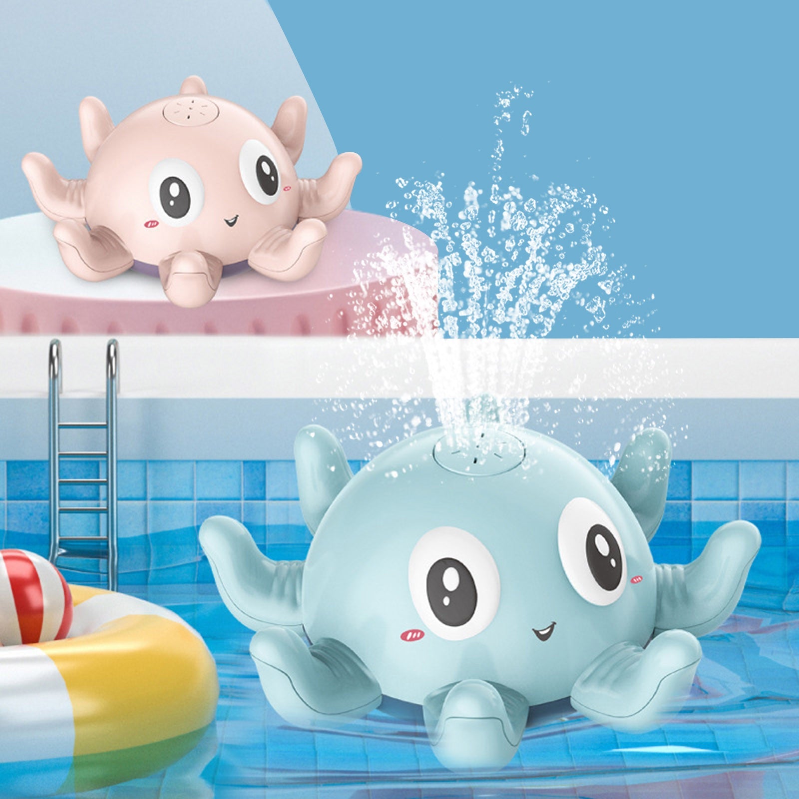 Happy Automatic Water Spray Bath Toy