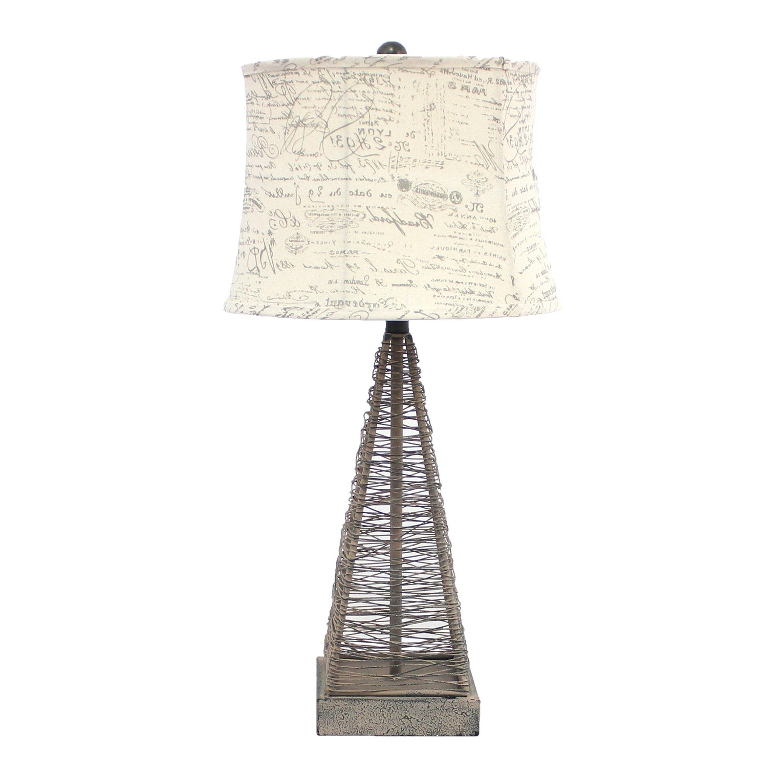 Deco Metal Table Lamp with Shade 9527