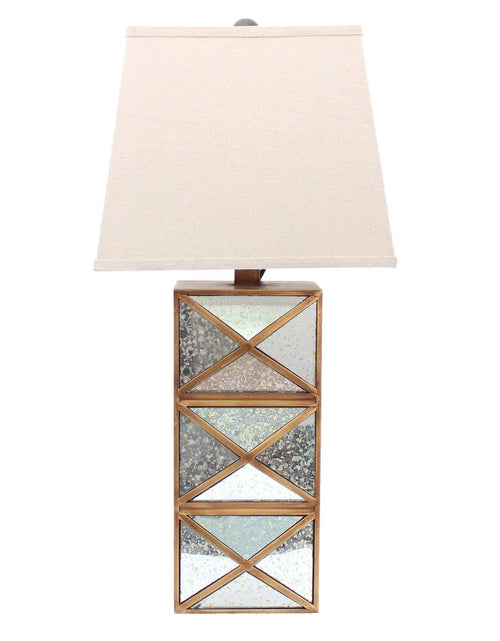 Load image into Gallery viewer, Arcadia Mirrored Table Lamp
