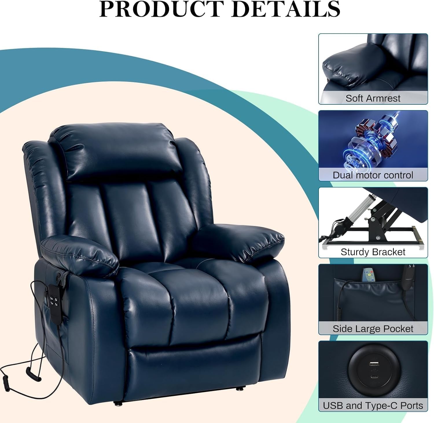 Luxury Heavy Duty Leather Recliner Best Of The Class 2025!