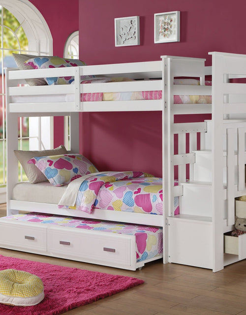 Load image into Gallery viewer, Solid Wood Bunk Bed Twin Over Twin
