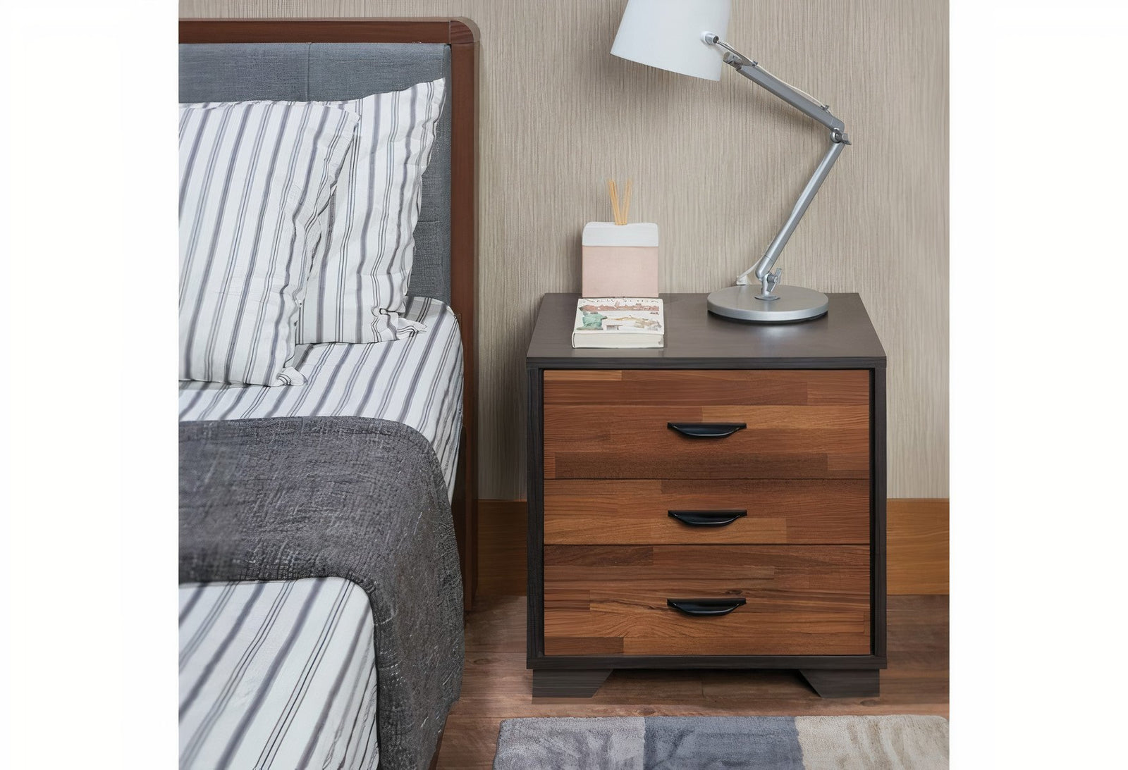 Deco Contemporary Nightstand