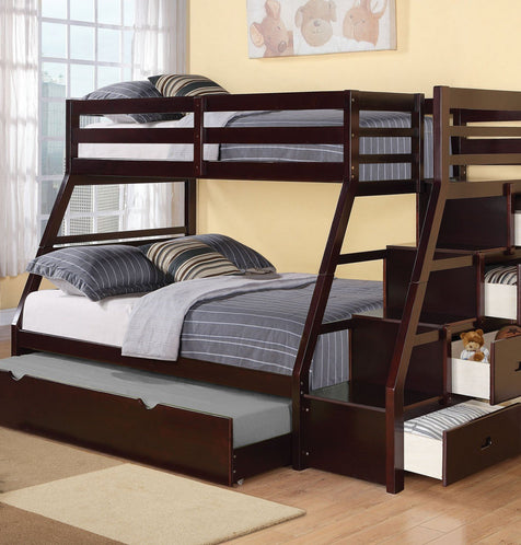 Wood Bunk Bed (Twin/Full)