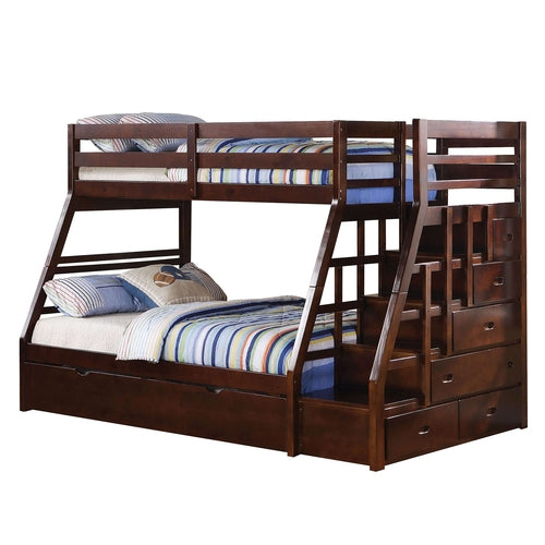 Load image into Gallery viewer, Wood Bunk Bed (Twin/Full)
