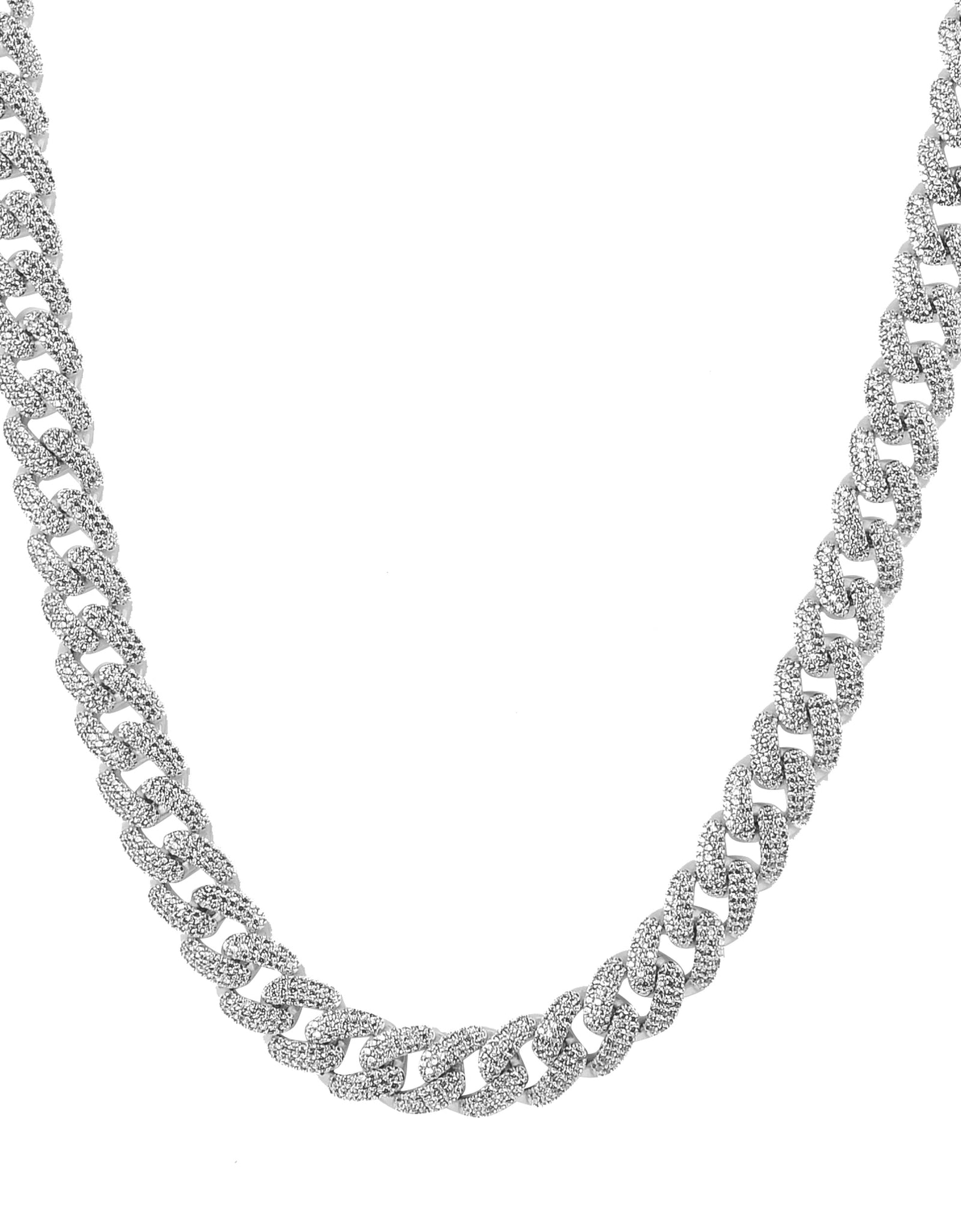 Arcadia 12MM 925 MOISSANITE CUBAN CHAIN