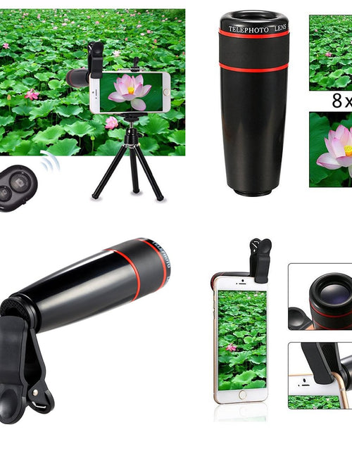 Load image into Gallery viewer, 11 in 1 Smartphone Photography Selfie Bundle Camera Lens Kit
