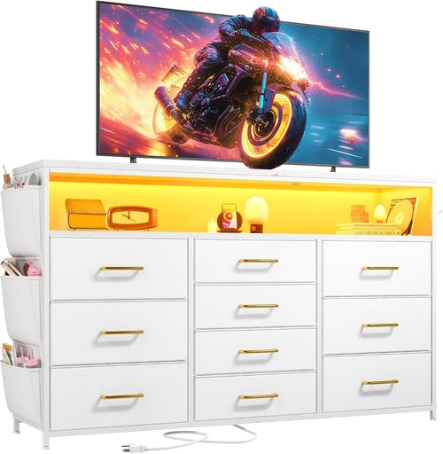 Load image into Gallery viewer, Bedroom Dresser With 10 Drawers And More!
