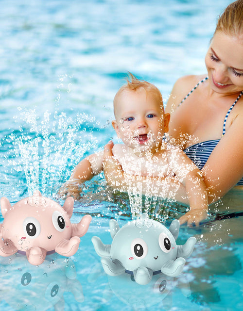 Load image into Gallery viewer, Happy Automatic Water Spray Bath Toy
