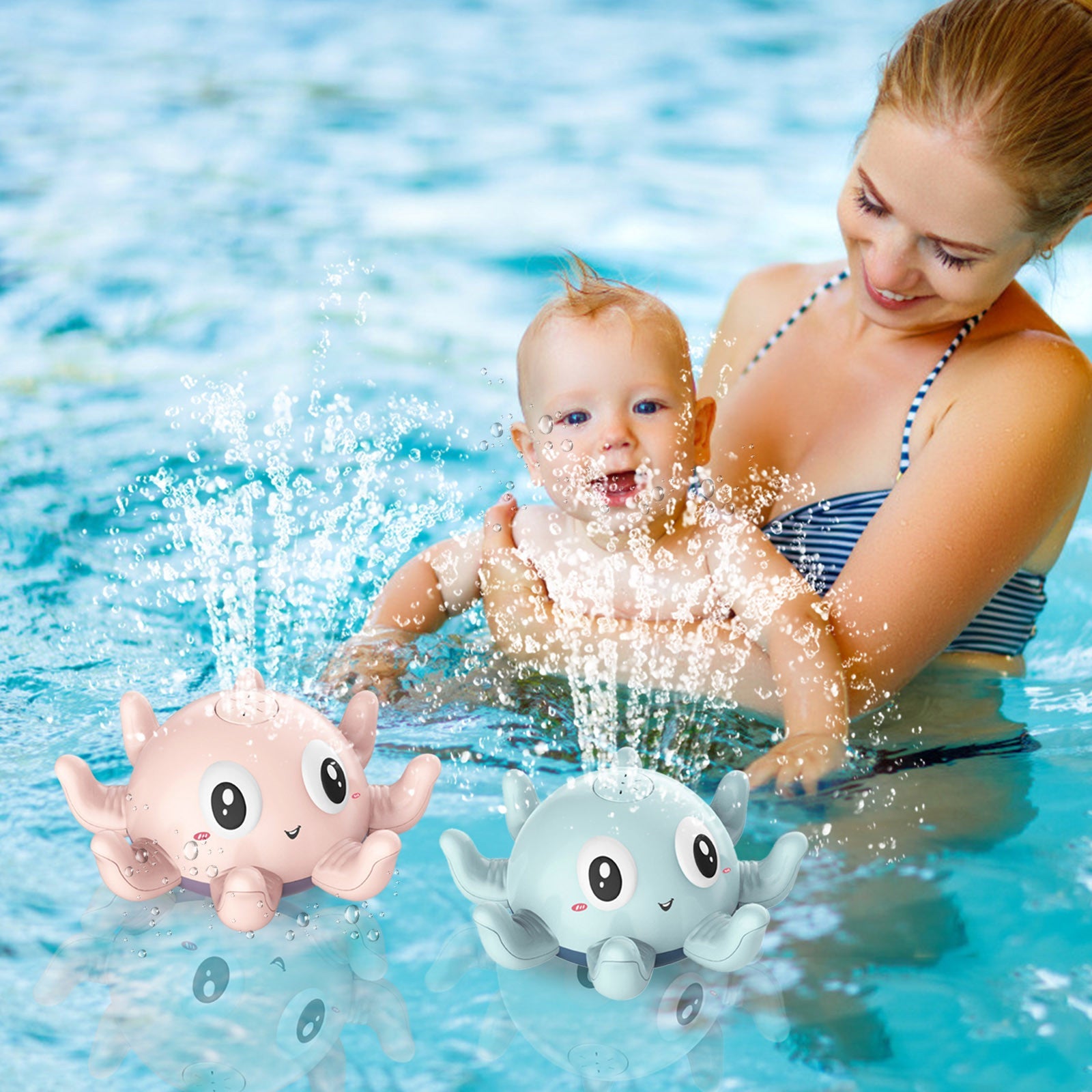 Happy Automatic Water Spray Bath Toy