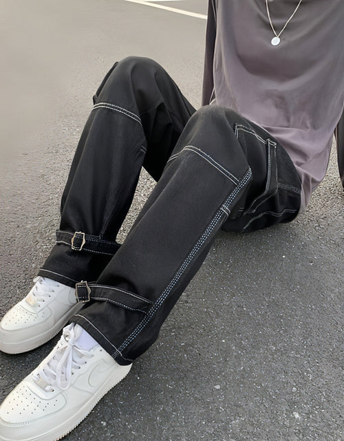 Load image into Gallery viewer, Arcadia Imported Men Wide Leg Jeans

