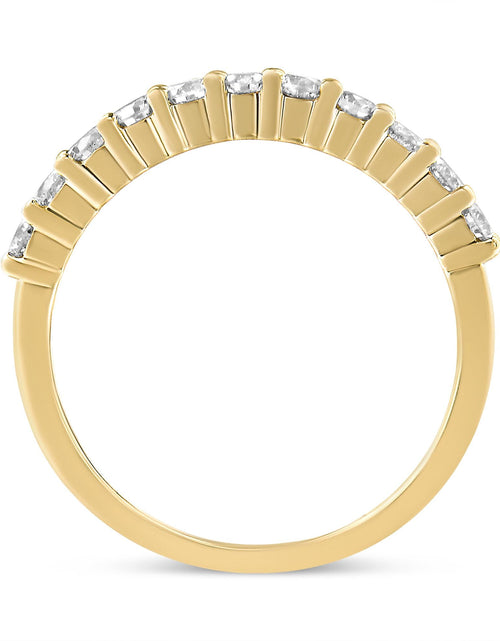 Load image into Gallery viewer, Arcadia 14K Yellow Gold Plated Diamond Prong Set
