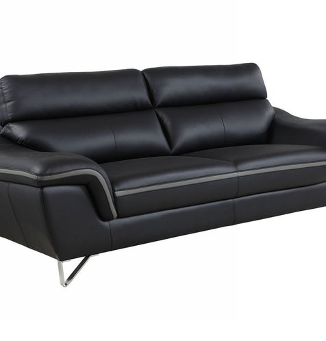 Italian Style Leather Sofa