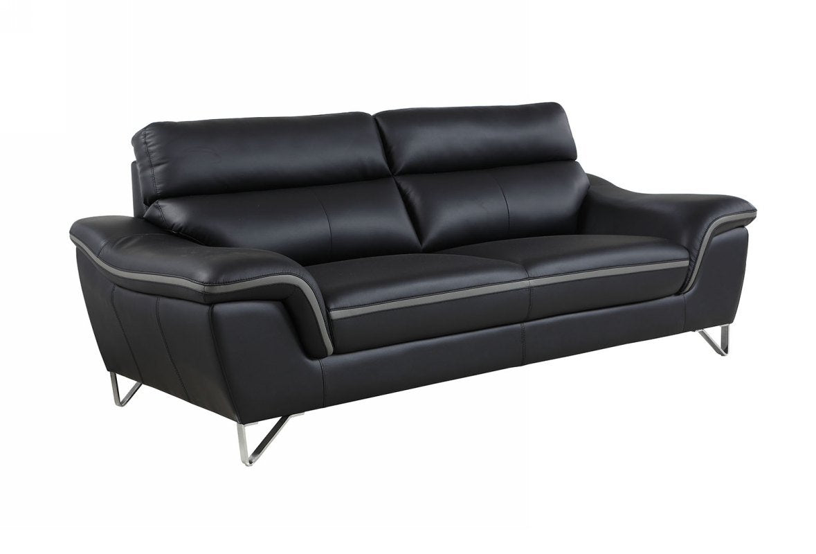 Italian Style Leather Sofa