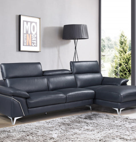 Italian Leather Sectional