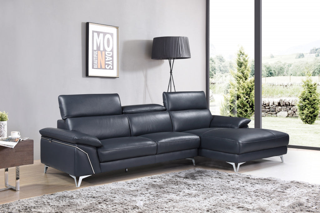 Italian Leather Sectional