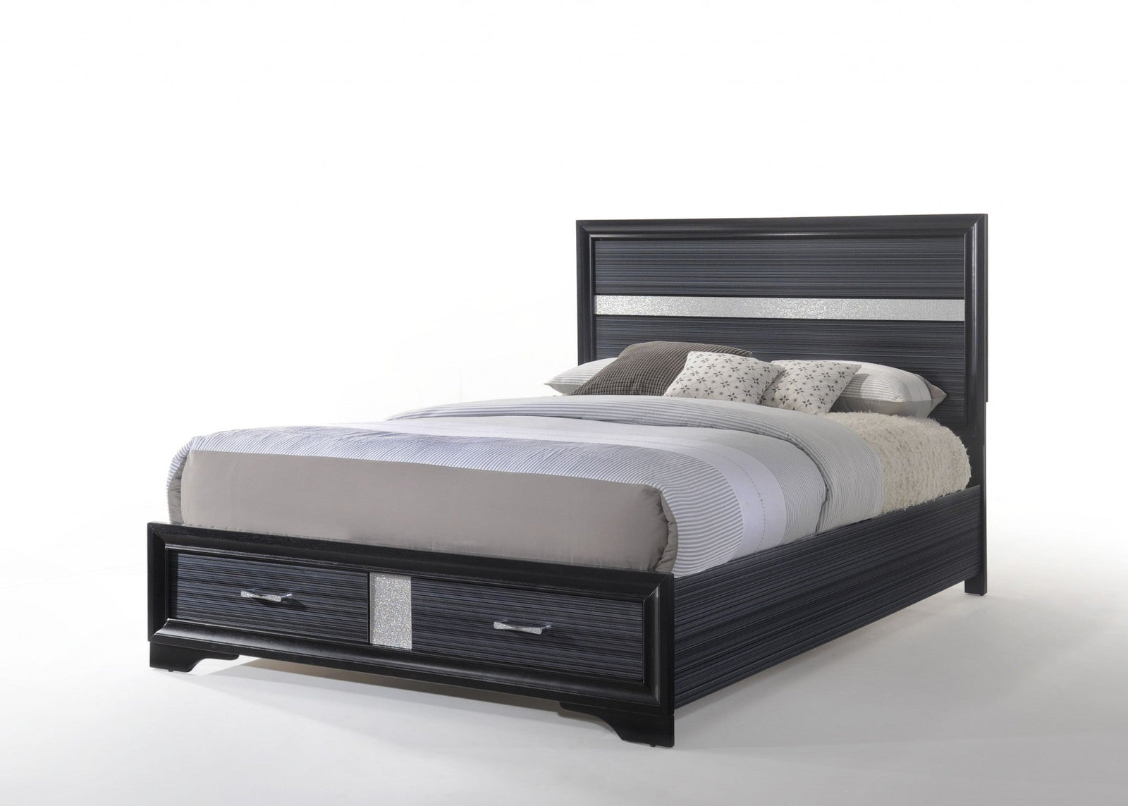 Arcadia Natural Imported Wood King Size Bed