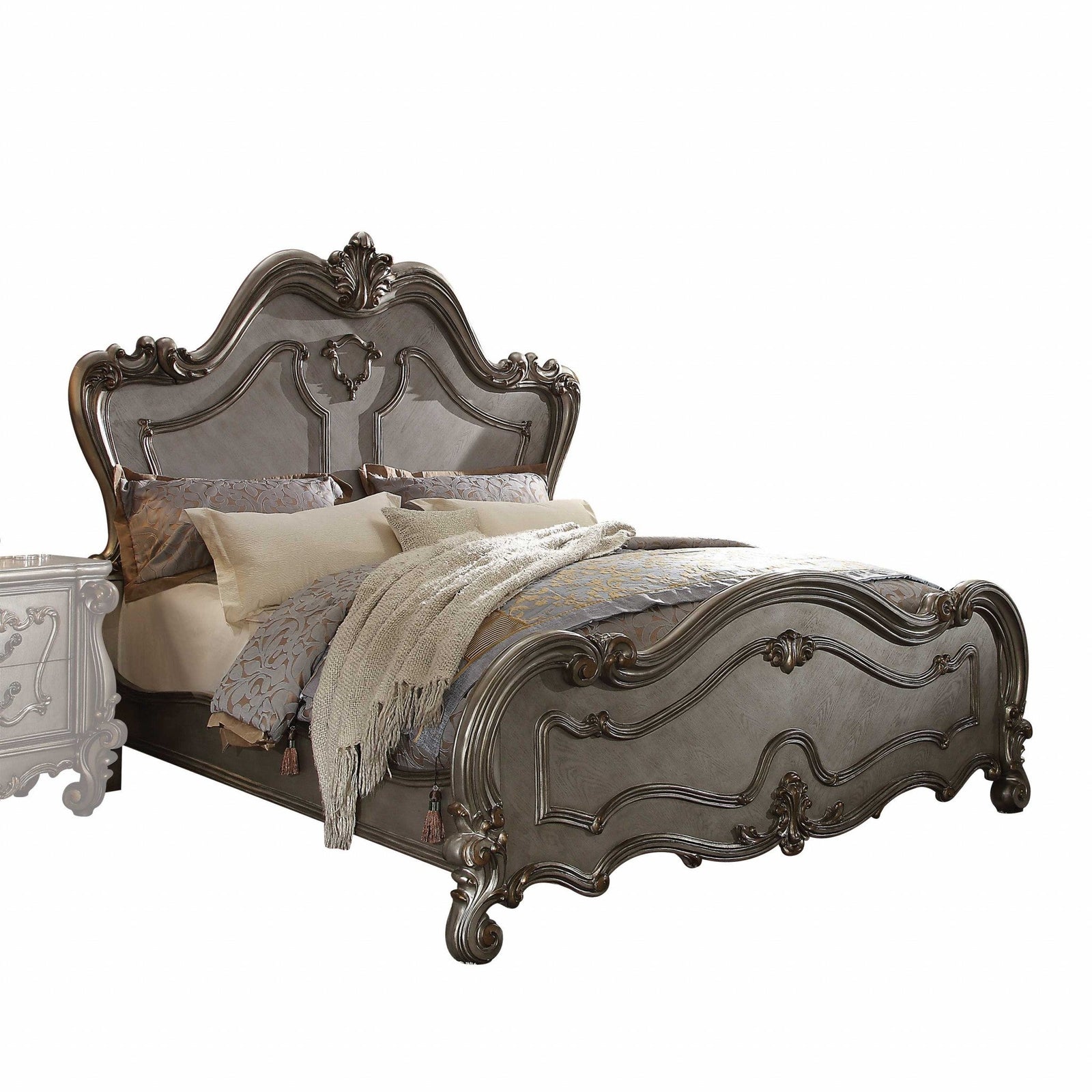 Platinum King Size Bed